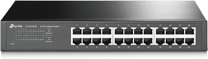 5. TP-Link 24 Port Gigabit Ethernet Switch