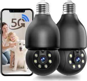 7. GBIUT Light Bulb Security Camera