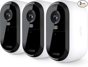 2. Arlo Essential Security Camera for Apartments