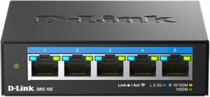 3. D-Link 5-Port 2.5GB Switch