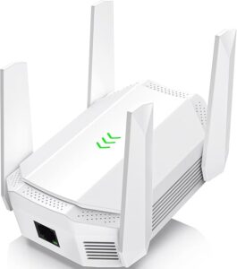 3. Koctic AX3000 WiFi 6 Extender for Gaming