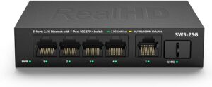 6. Real HD 2.5GB Ethernet Switch
