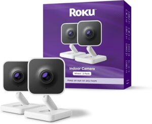 6. Roku New Indoor Camera for Apartments