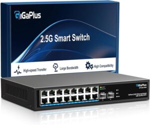 7. GigaPlus 18 Port 2.5Gb Ethernet Switch