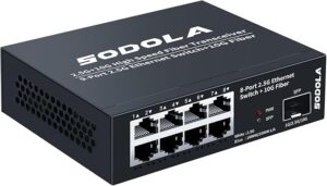 8. Sodola 8-Port 2.5G Switch