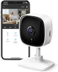 8. TP-Link Tapo Indoor Security Camera for Apartments