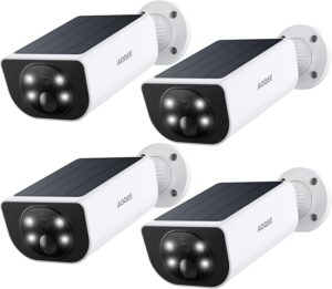 10. AOQEE Solar Outdoor Wireless Security Camera