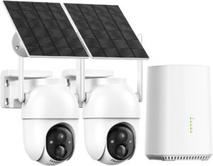 8. Aume Solar Outdoor Wireless Security Camera