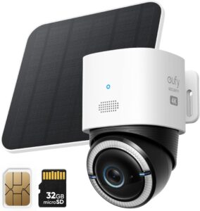 9. Eufy Cam S330 Solar Outdoor Wireless Security Camera