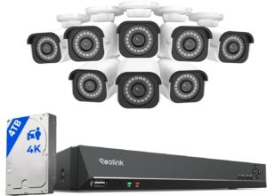 1. REOLINK RLK16-800B8 PoE Security Camera System