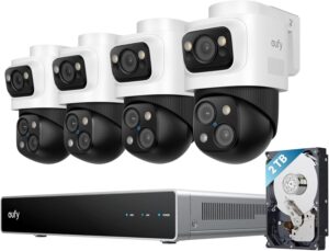 2. Eufy S4 Max NVR PoE Security Camera System