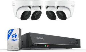 5. REOLINK Smart 5MP 8CH PoE Security Camera System