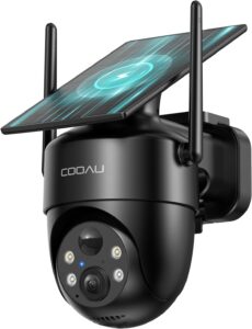 8. COOAU Outdoor Security Camera Without Subscription